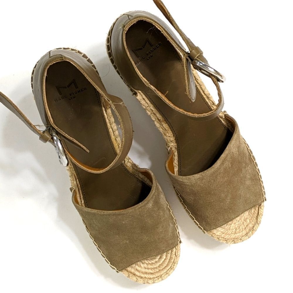 Marc Fisher Ltd Alida Espadrilles Platform Wedge Sandal - Picture 5 of 9